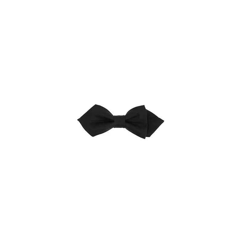 Nœud papillon Black Pap' Noir Asymétrique