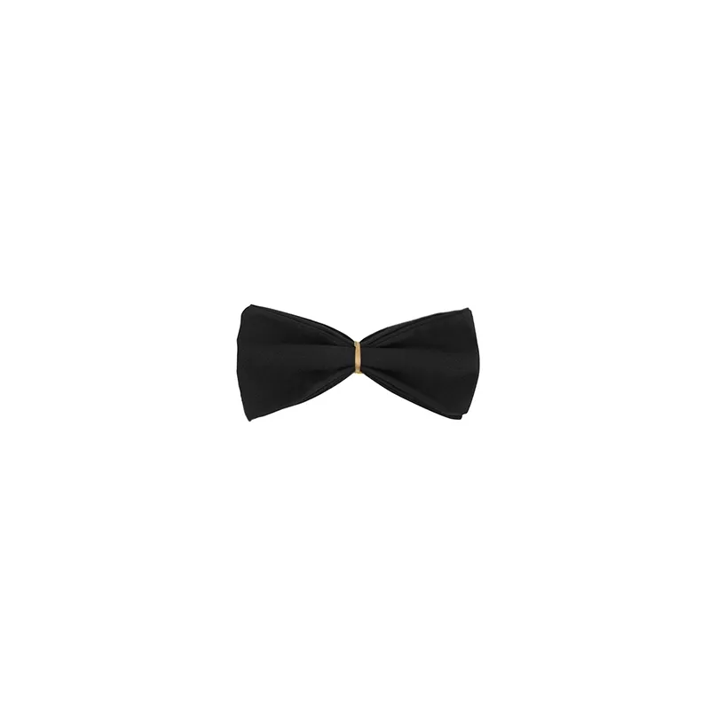 Nœud papillon Black Pap' Noir au cœur Doré