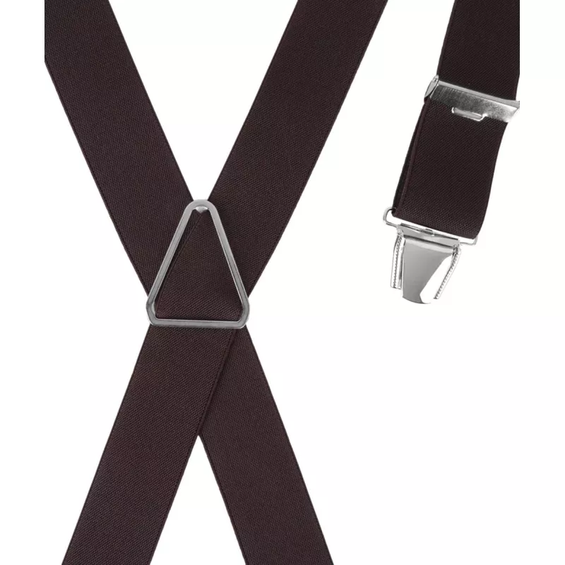 Bretelles Larges Dos métal Marron Number One
