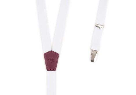Suspenders extra slim - White St Tropez