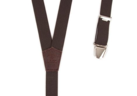 Slim Suspenders - Brown St Germain