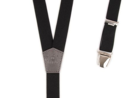 Slim Suspenders - Black Prado