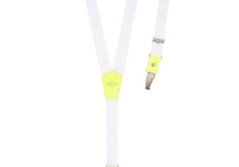 Suspenders for kids - Yellow Electric