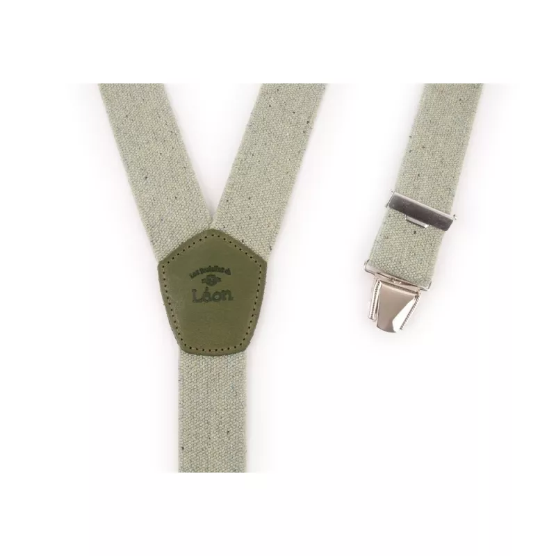 Men Braces recycled green