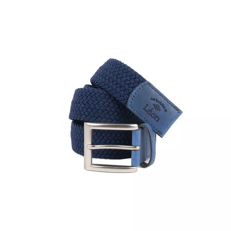 Braided belt Navy blue
