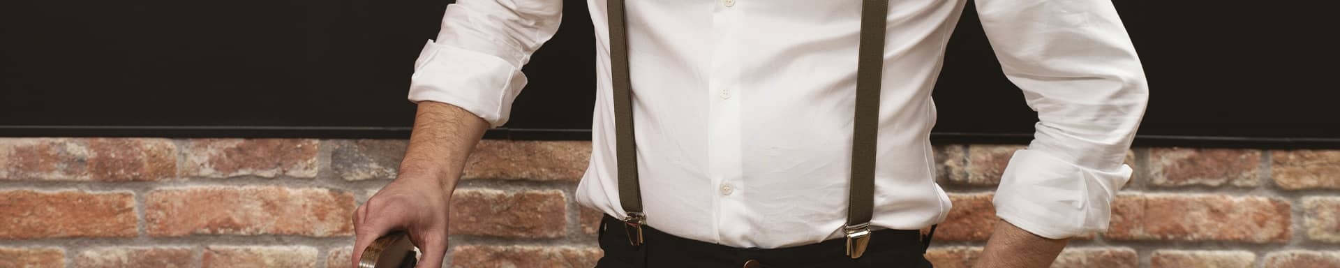 Plain thin braces
