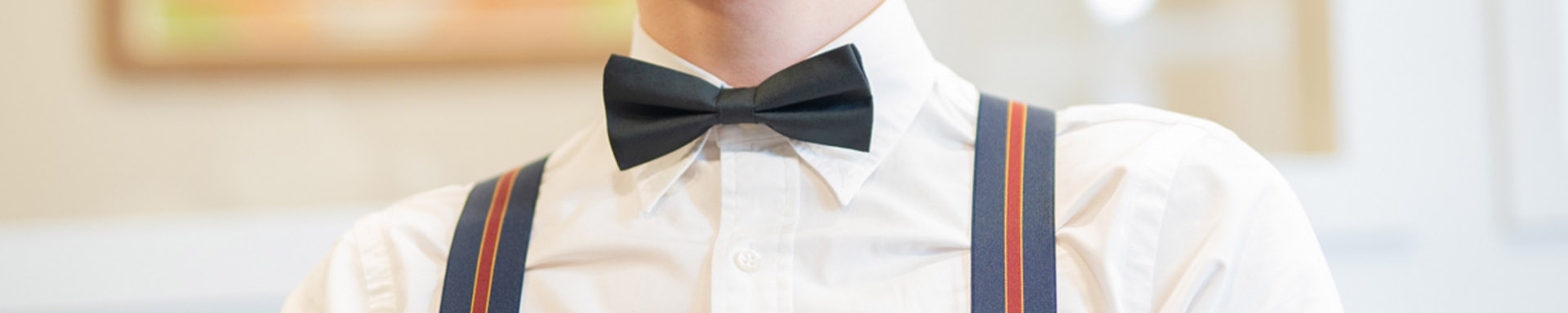 Plain bow ties