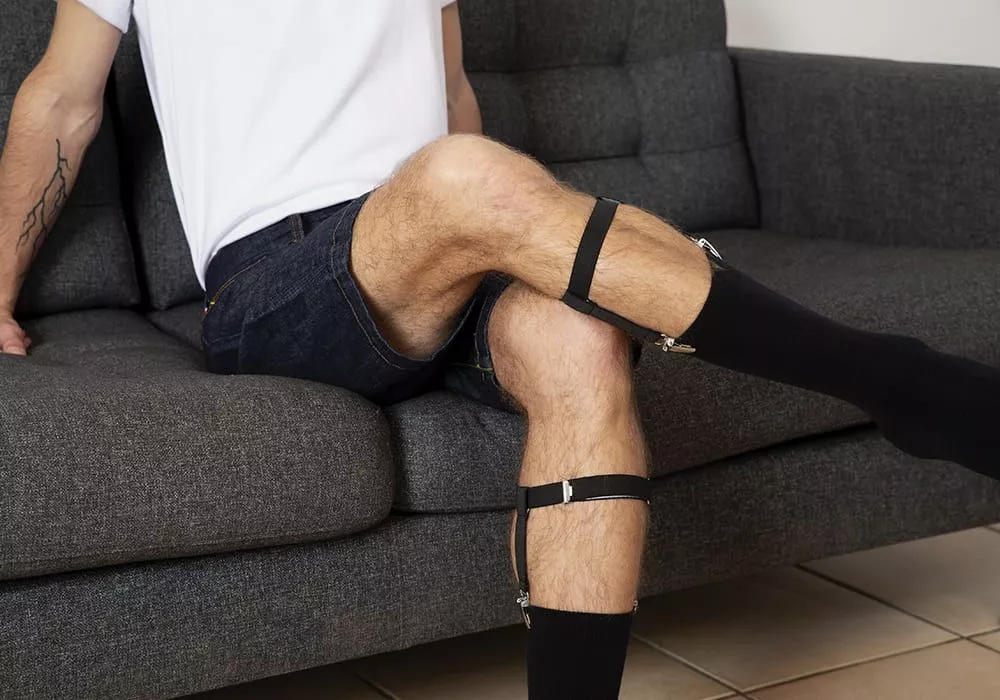 Black Sock Holder 2 Pieces