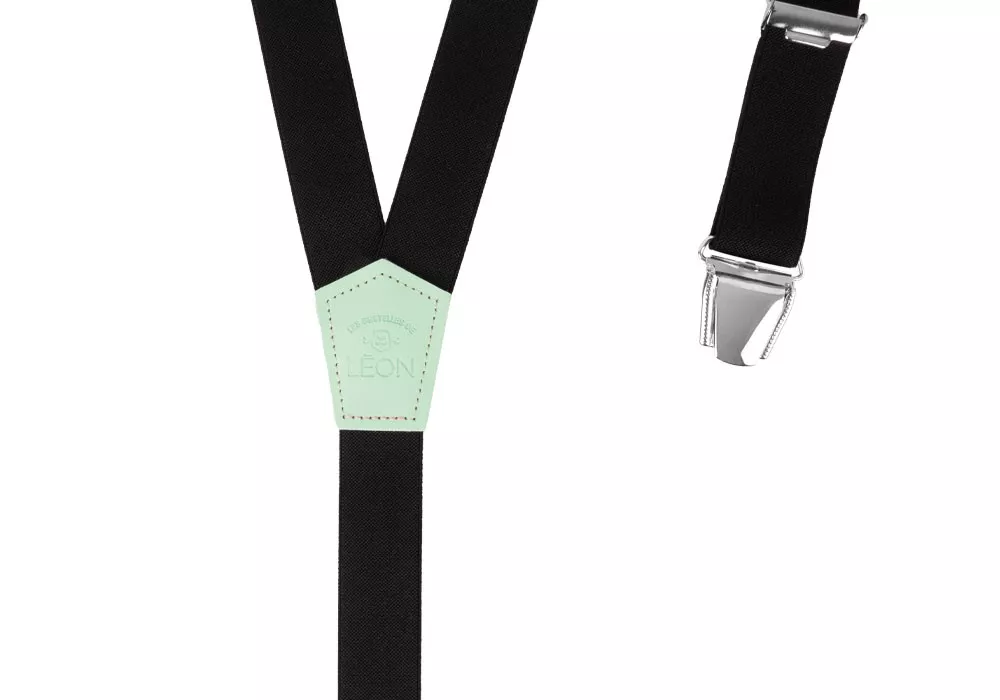 Men Slim Braces Boater