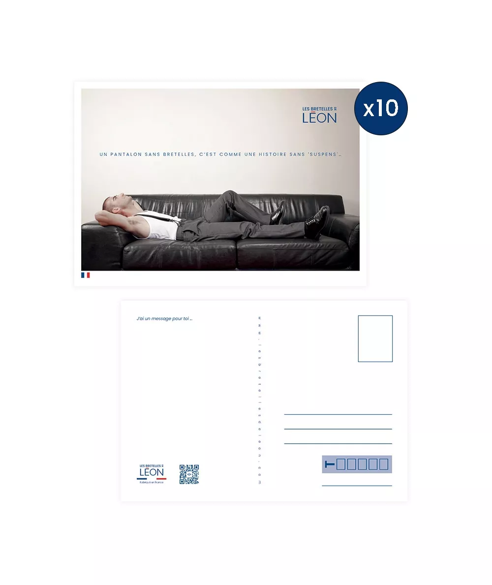 Pack of 10 postcards