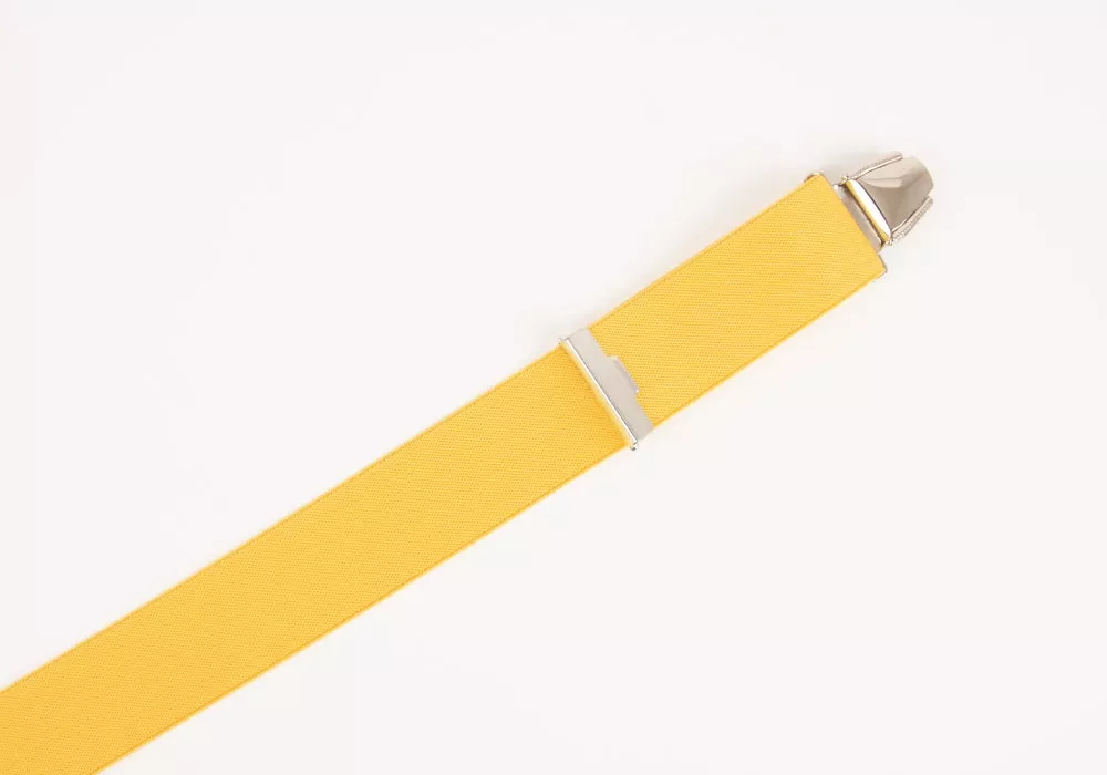 Bretelles Larges Jaune Asynchrone