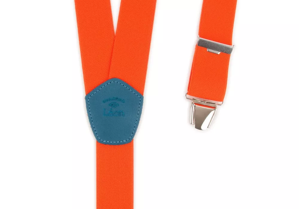 Large Braces Wide Orange