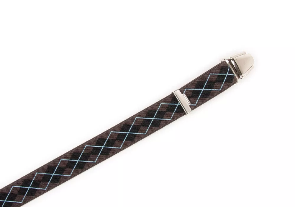 Men slim Braces Losange Trocadero