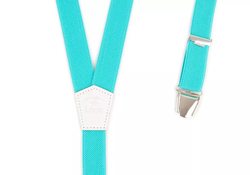 Braces Slim Blue Perse Sixty