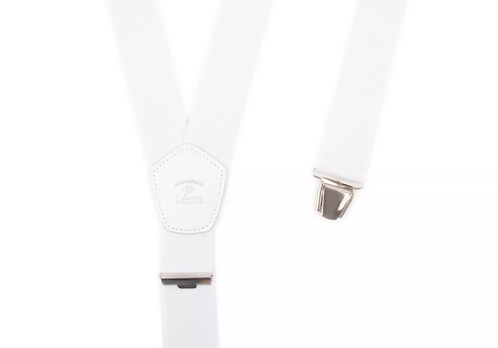 White Braces with back...