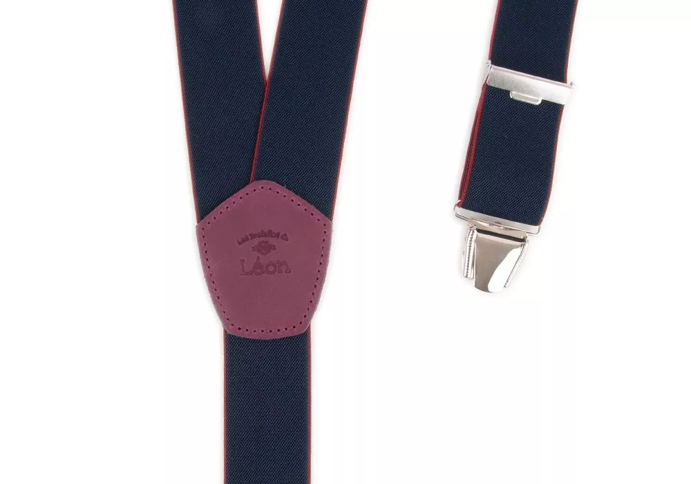 Bretelles XL 140 cm Bleu...