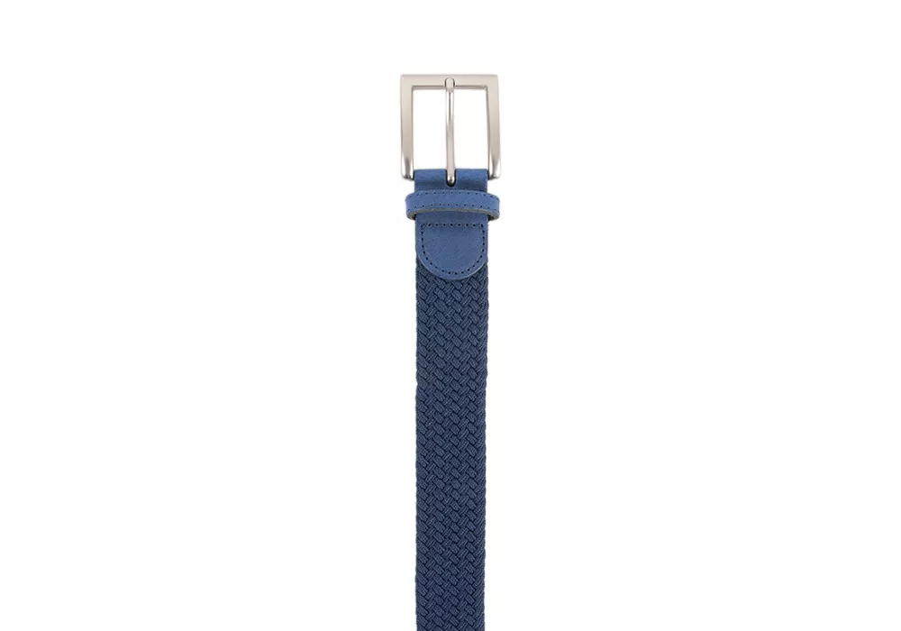 Braided belt Navy blue