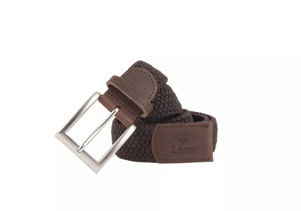 Braided belt Brown