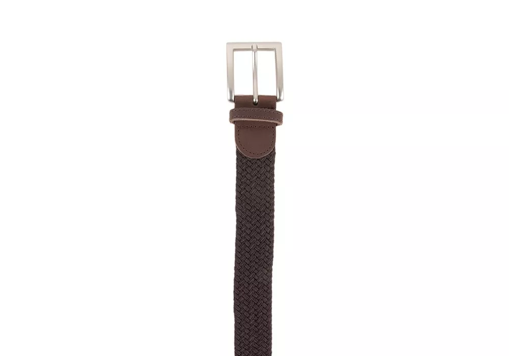 Braided belt Brown